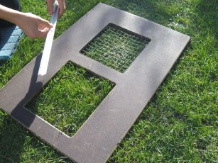 Montage Hühnerklappe